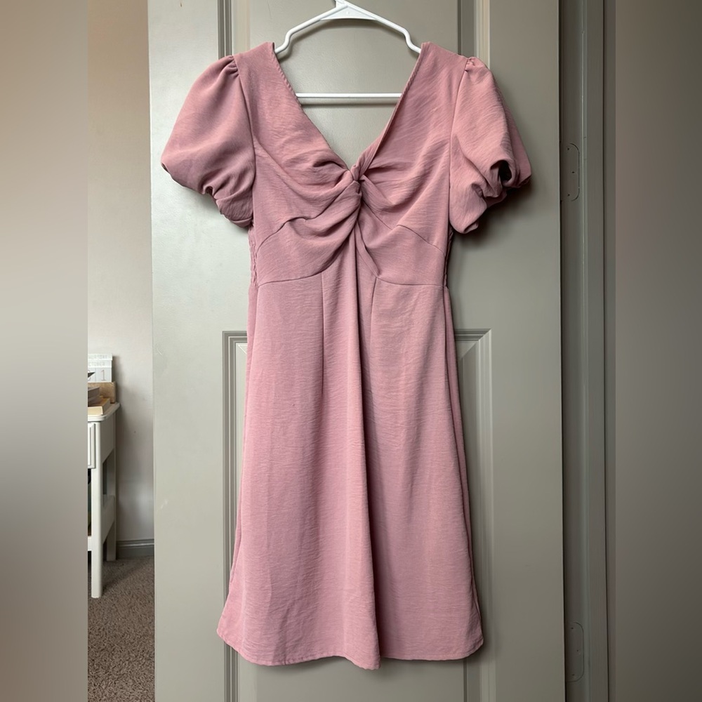 Pink dress